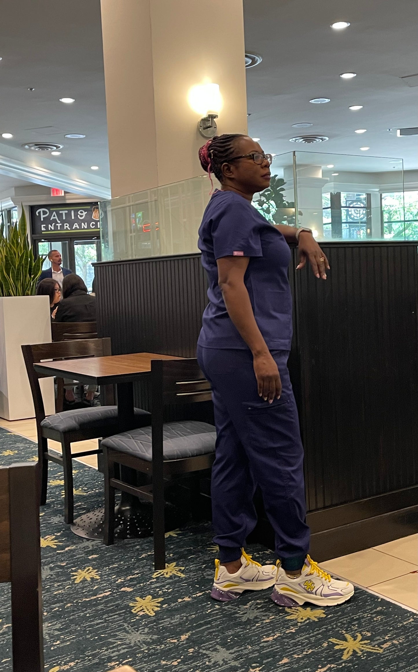 Carmen - Navy Scrub set